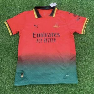 AC MILAN X OFFWHITE RED Fan Version