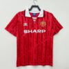 Retro Manchester United 1992-94 home
