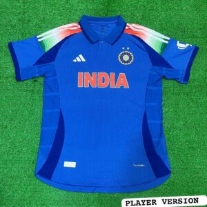 INDIA ODI 2024 CHAMPIONS TROPHY CRICKET JERSEY PLAYER VERSION