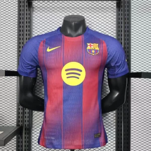 2025-2026 Player Version Barcelona Home Football Jersey