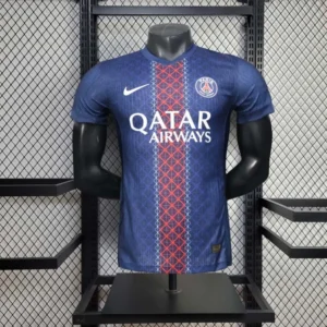 2025-2026 Player Version PSG Paris Saint-Germain Home Football Jersey