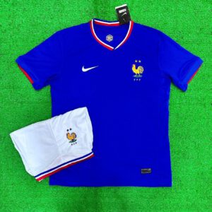FRANCE HOME SET(JERSEY AND SHORTS)