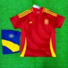 SPAIN HOME EURO 2024(JERSEY AND SHORTS)