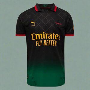 AC MILAN X OFF WHITE BLACK PLAYER VERSION