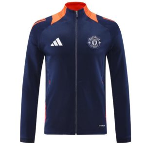 JACKET MANCHESTER UNITED BLUE AND ORANGE  24-25