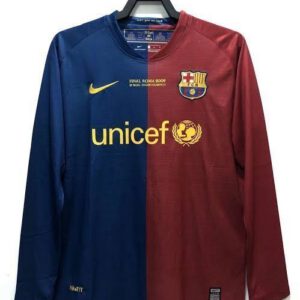 Retro BARCELONA HOME Full Sleeve 2008-09