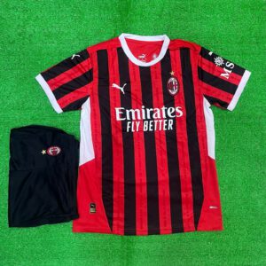 AC MILAN HOME 24/25 SET(JERSEY AND SHORTS)