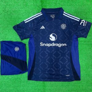 MANCHESTER UNITED AWAY  24-25 JERSEY KIT JERSEY AND SHORTS